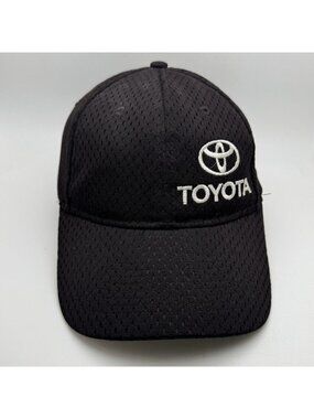 Toyota Black Mesh Baseball Cap One Size Fits Most Adjustable Hat KC CAPS